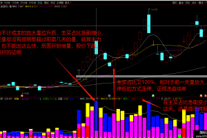 五色量柱指标 通达信副图公式 主力占比 看主力强度抓牛股