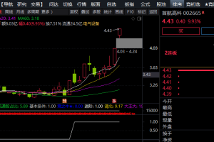 竞价第一梯队指标 通达信副图/选股公式 可排序