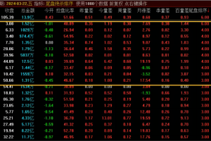 尾盘绝杀排序指标 通达信副图/选股公式 暴利溢价